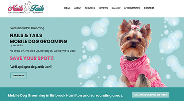 Nails & Tails Mobile Dog Grooming