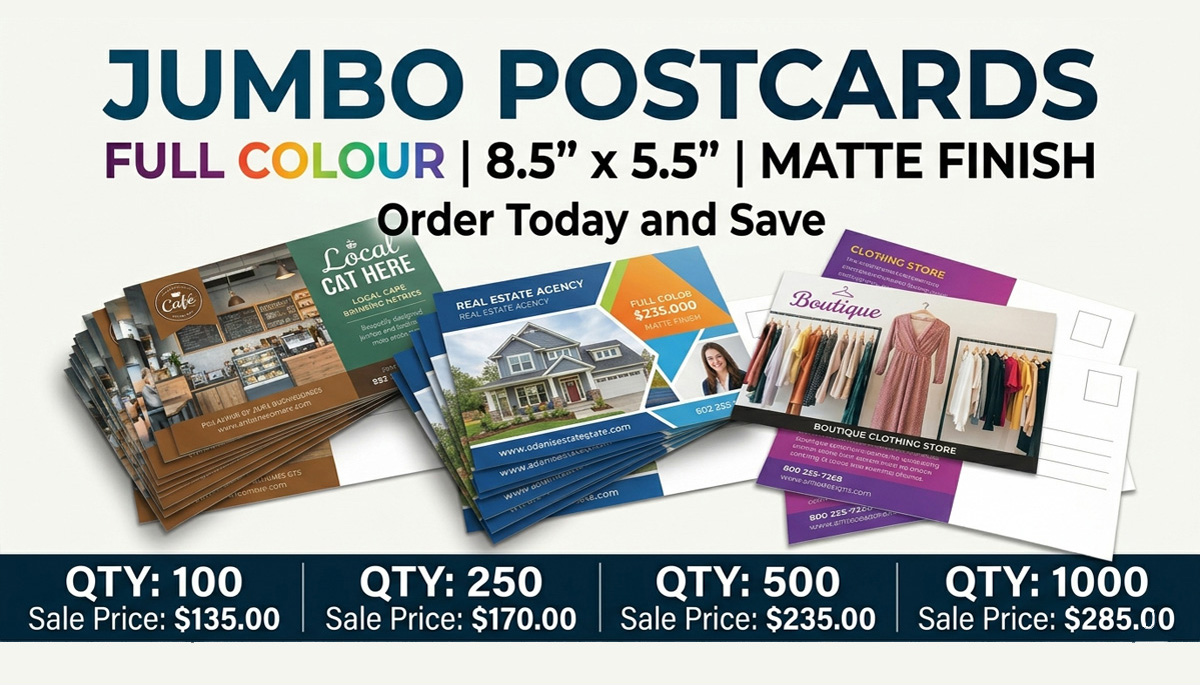 Jumbo Postcards SALE